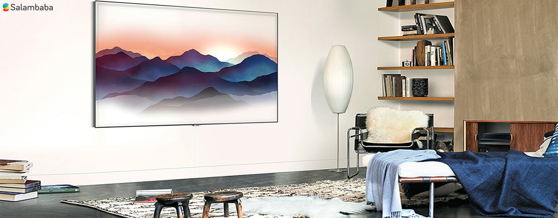 طراحی Ambient Mode تلویزیون سامسونگ Q800T